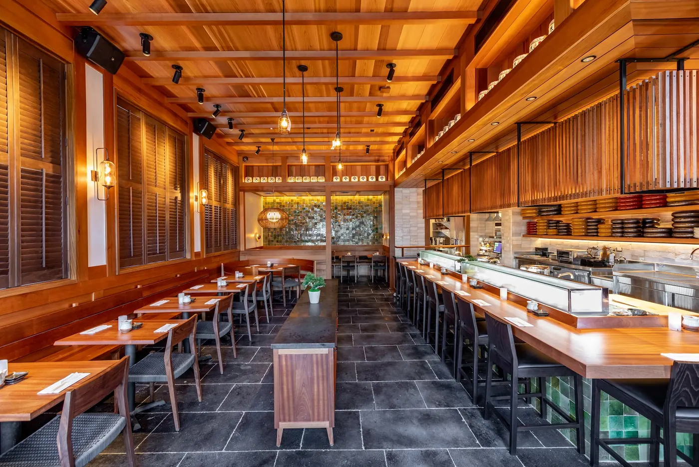Blue Ribbon Sushi, Pacific Palisades, CA, BKB project photograph